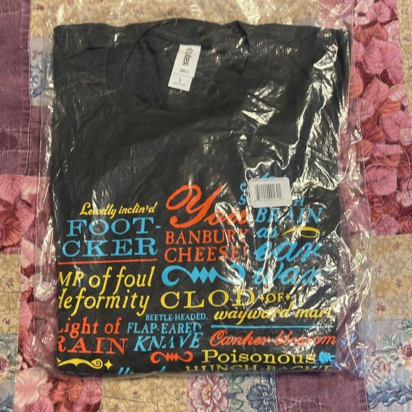 Shakespearean insult T-shirt - Picture 1 of 10